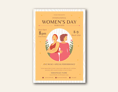 Honoring Women’s Day Poster