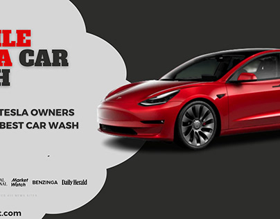 Mobile Tesla Car Wash