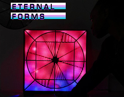 Eternal Forms: Interactive Kinetic Artwork