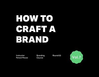 Branding Projects Vol.7