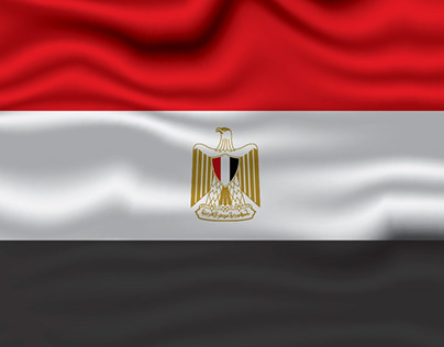 رسم علم مصر بالاليستريتور