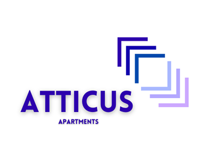Logo Brand Design - Atticus Apartments