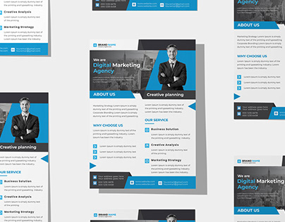Corporate Flyer Design for Agency | Free Download