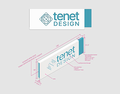 Tenet Design - Exterior Sign