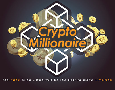 Crypto Millionaire Board game Design