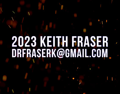Keith Fraser Showreel 2023