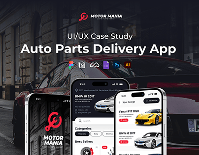 Project thumbnail - Auto Parts Delivery App