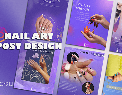Nail Art Social Media Design