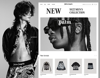 Palm Angels| E-commerce redesign