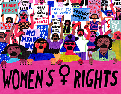 Women's rights illustration