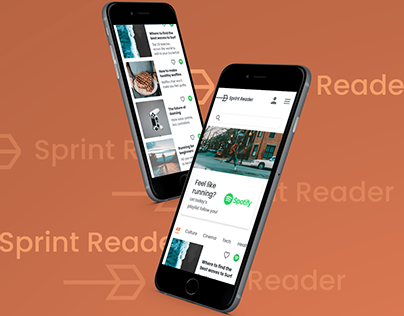 Sprint reader - mobile & desktop