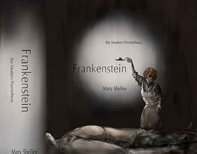 Frankenstein Book Cover Project
