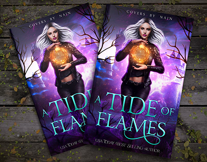 A Tide Of Flames | Fantasy book cover design