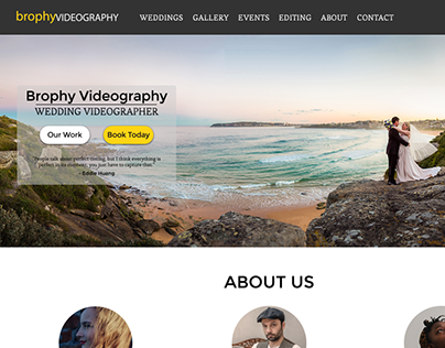 Videography Website Redesign