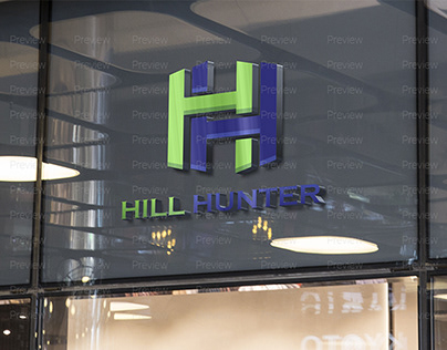 Hill Hunter Logo Design