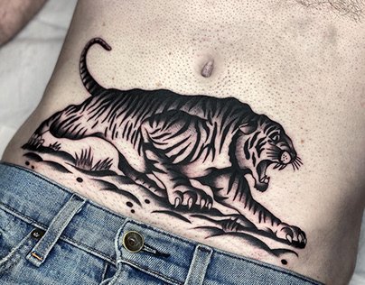 Judd Bowman @juddbowman at Tiger Club Tattoo