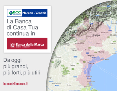 Campagna fusione BCC Marcon - Venezia