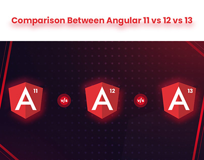 Comparison Between Angular 11 vs 12 vs 13 Infographic