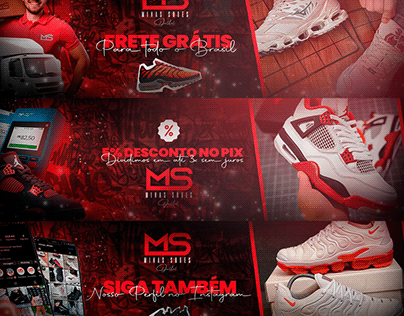 Banners para site MsMinasShoes