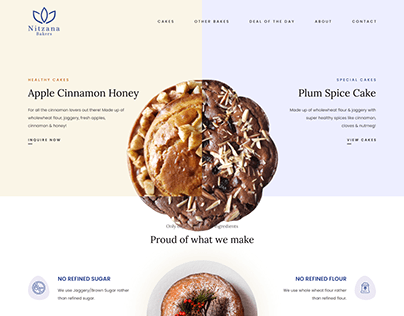 Bakery Web Design