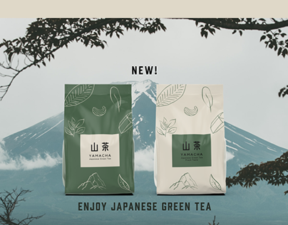 Japanese Green Tea Landing Page & Branding