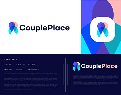 Brand Identity design for CouplePlace