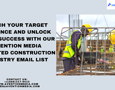 GET TARGETED CONSTRUCTION INDUSTRY EMAIL LIST