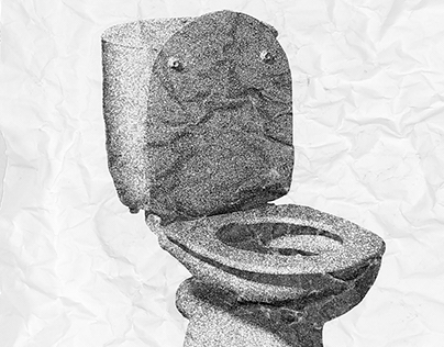 Animated Poster exhibition about the history of toilets