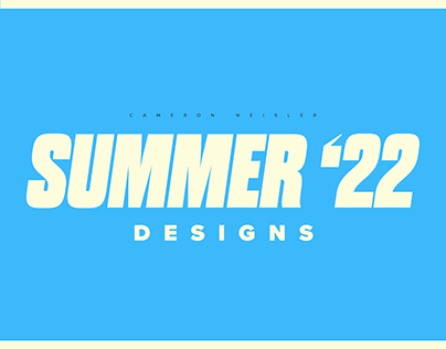 Personal Designs - Summer 2022