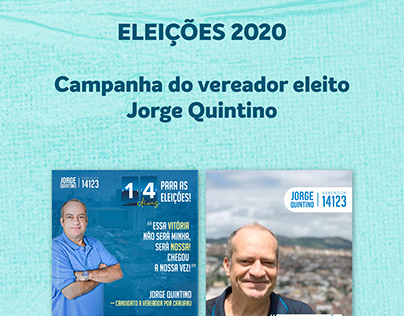 Campanha do vereador Jorge Quintino - Eleições 2020