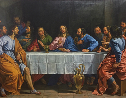 Копия картины Филиппа де Шампень «Тайная вечеря»
