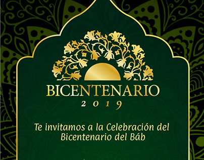 Invitación Bicentenario Bahai