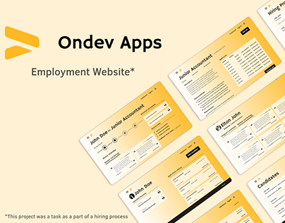 Onedev Apps (Employment Website Case Study)