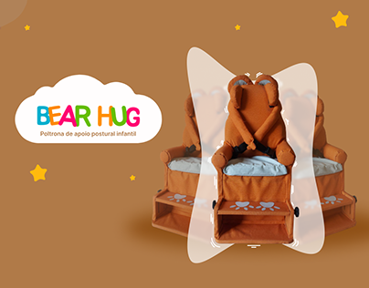 Bear Hug - A poltrona de apoio postural para crianças