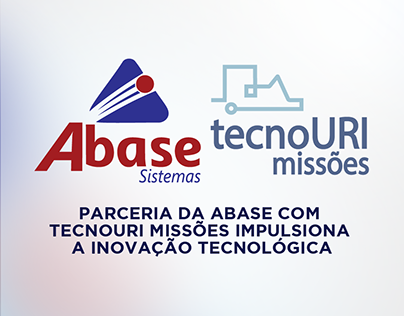 Post para instagram parceria TecnoURI + ABASE