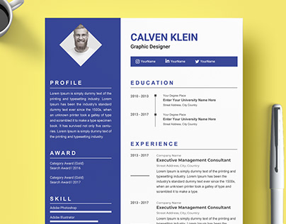 MS Word Resume Template