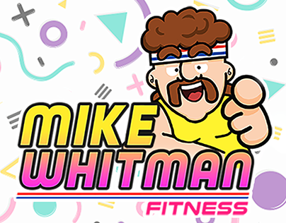 Digital Stickers for iMessage "Mike Whitman Fitness"