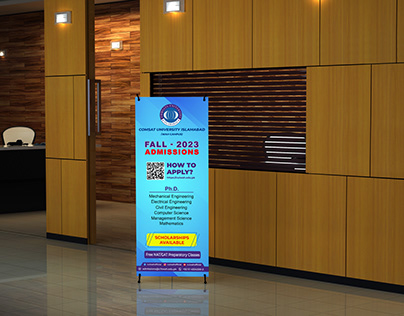Standees | COMSATS ADMISSION ISB. WAH CAMPUS
