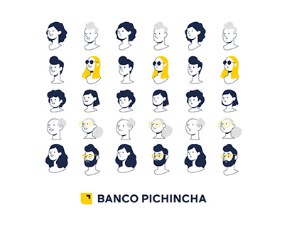 Banco Pichincha / Character Design