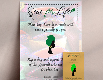 Sew for Life Advertisement poster