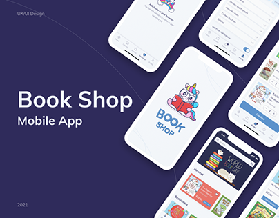 Miniatura de proyecto: BookShop - Mobile application concept