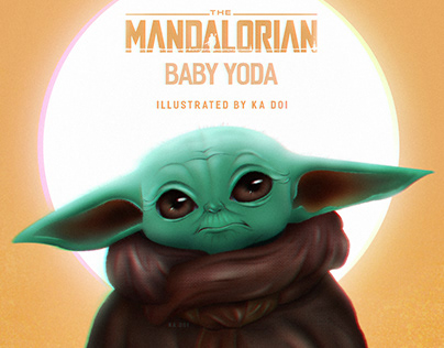 Baby Yoda Fan art
