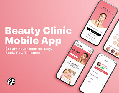 Beauty Clinic UI Mobile App
