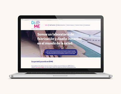 Sitio Web DIME | Laboratorio de Diseño para la Salud
