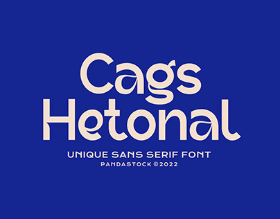 Cags Hetonal Beautiful Serif Font