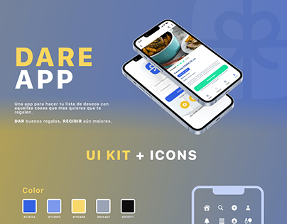 DARE APP (UX/UI Design Project)