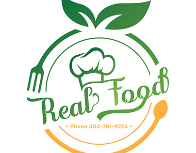 Real Food Logo Design