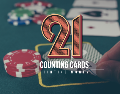 Counting cards typography