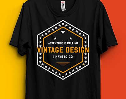 Vintage t-shirt design