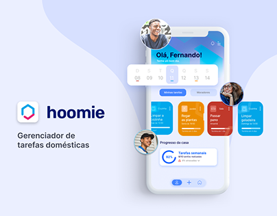 Project thumbnail - Hoomie - Mobile app (UX/UI)